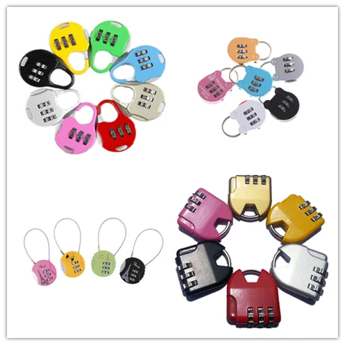 1 шт. мини замок для путешествий|Принадлежности путешествия| |