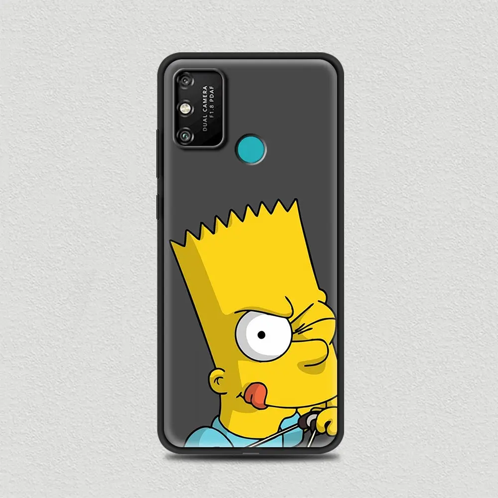 

Phone Case for Honor 20 20Pro Lite Play 9a 8X 8S 9S 9X Pro 30i 10i 10 Lite X10 Max 5G 2020 Shell Coque Simpson Funny