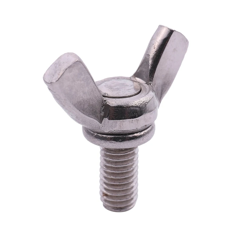 1Pcs Holding Capacity Quick Release U Bar Vertical Type Toggle Clamp Clip GH-201C &amp5Pcs M5 Thread 304 Stainless Steel Thumb Win |