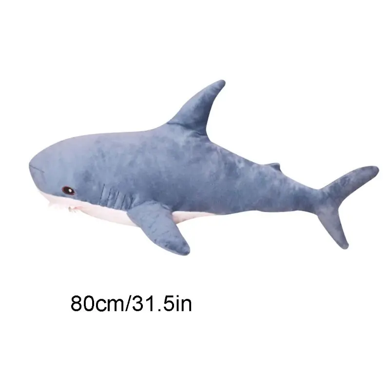Мягкая Реалистичная Акула плюшевая подушка мягкая кукла животное диван