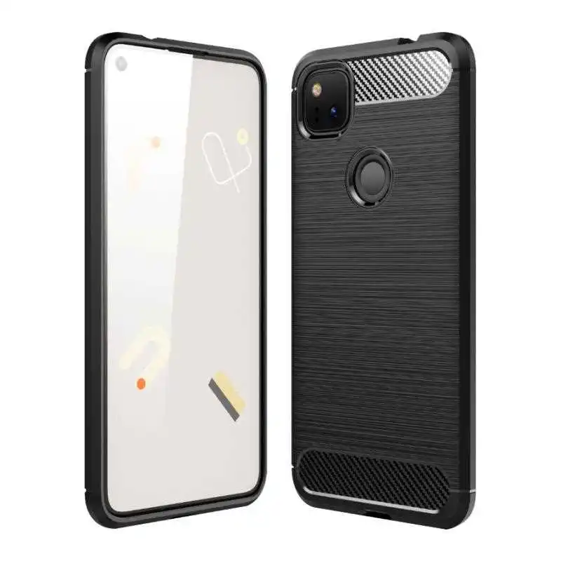 

Mokoemi Shock Proof Soft Silicone Case For Google Pixel 4a 4 XL Phone Case Cover