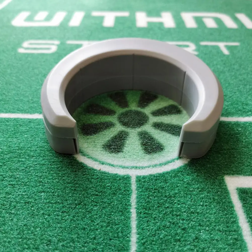 

Golf установка тренера Автоматическая возвратная кружка с отверстиями домашняя искусственная зеленая уличная тренировочная игра для игры в ...