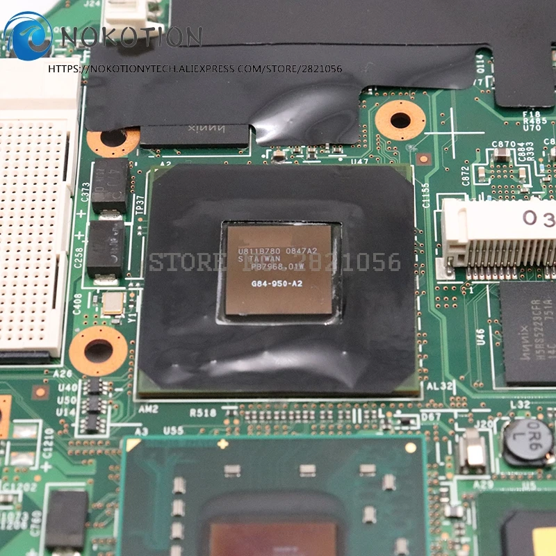 Материнская плата NOKOTION 42W7653 для ноутбука Lenovo thinkpad T61 T61P 44C3931 42W7877 15 4 965PM DDR2 FX570M GPU