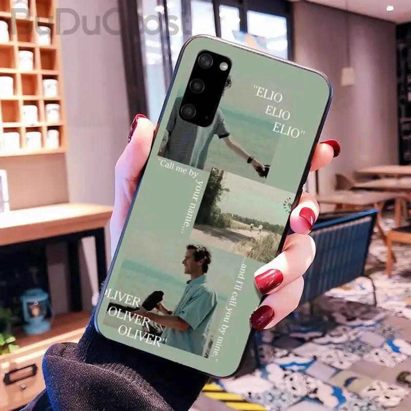 

CUCI Call Me By Your Name Phone Case for Samsung S20 plus Ultra S6 S7 edge S8 S9 plus S10 5G