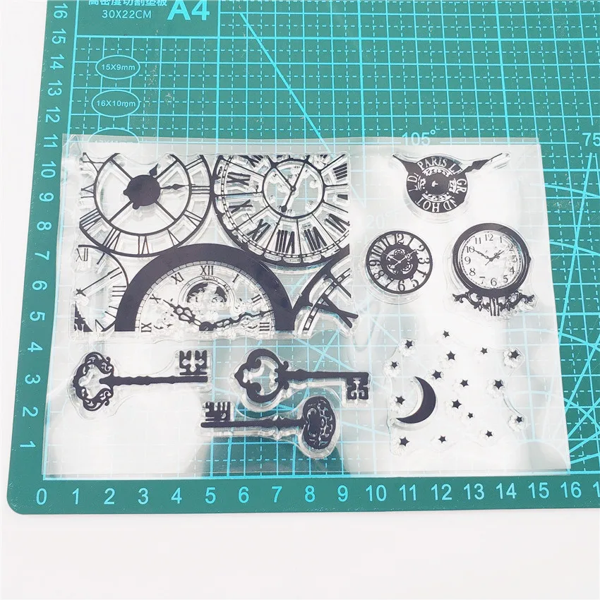 Горячая Распродажа прозрачные штампы для ключей/силиконовые уплотнения