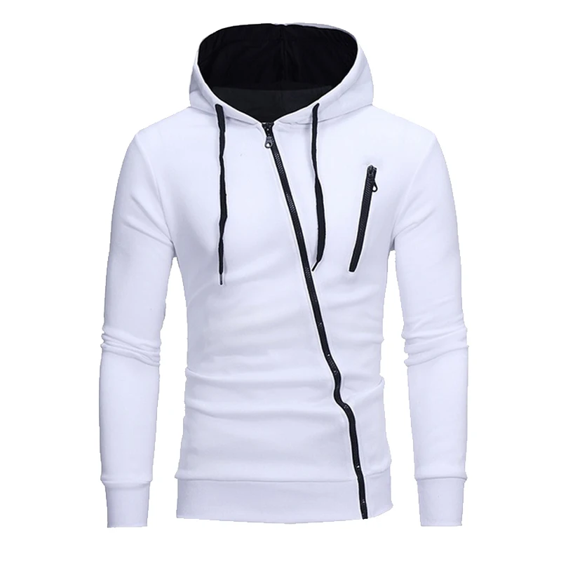 

Mens Sweatshirt Zip Long Sleeve Autumn Spring Top Casual Hoodies Boy Tracksuits Sweatshirts Cotton Hoodies Harajuku