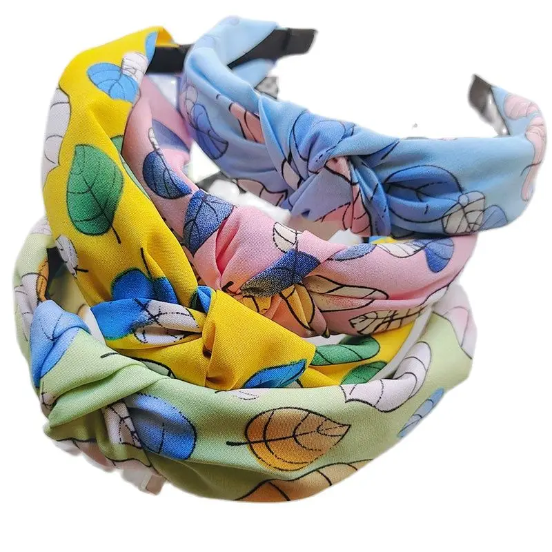 

Ободок для волос Женский, эластичный, в клетку, с бантом, 2 шт.