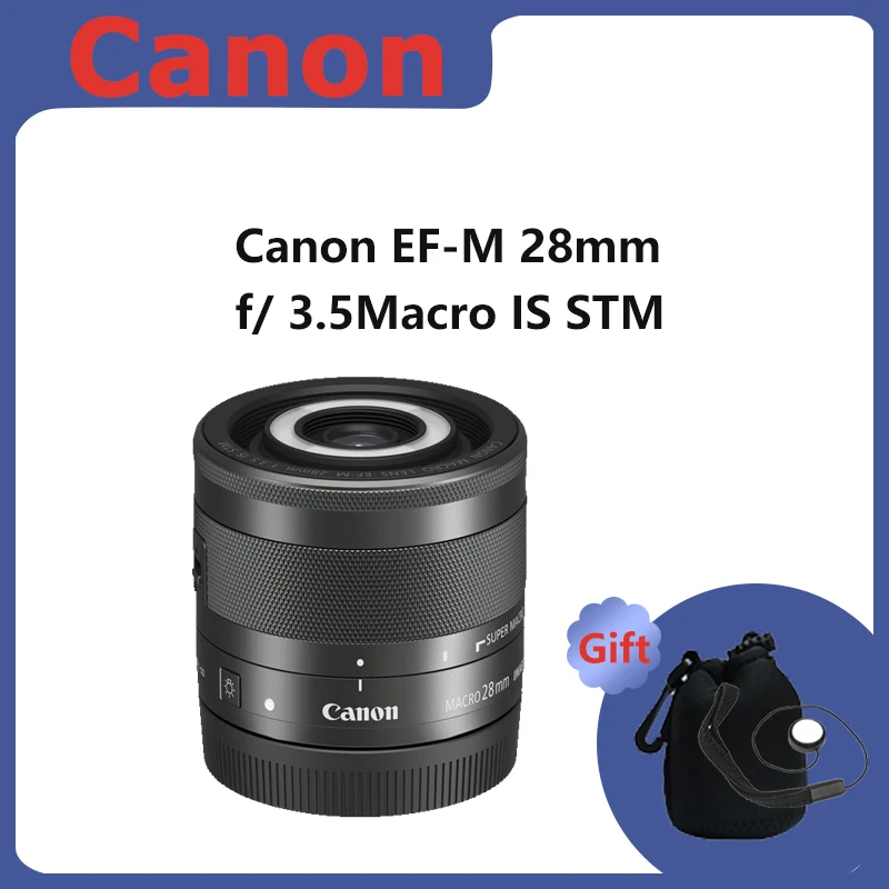 

Canon Lente EF-M 28 mm f/3.5 Macro IS STM