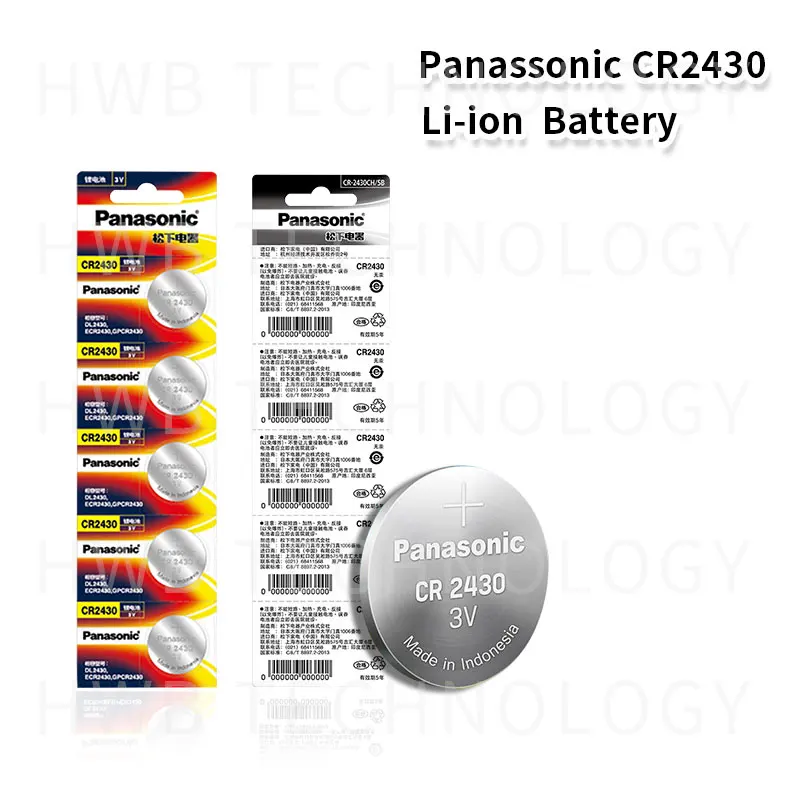 Пульт дистанционного управления для автомобиля Panasonic CR2430 3 в CR 2430 2 шт./лот |