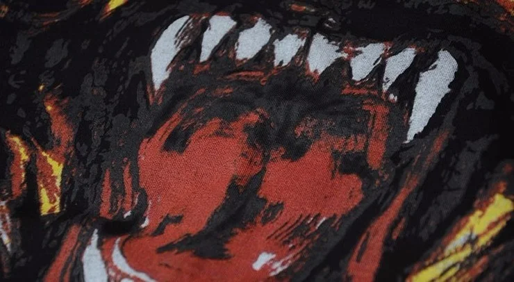 

spring new fashion tees Rottweiler Dog print tee t shirt for men women black color cotton