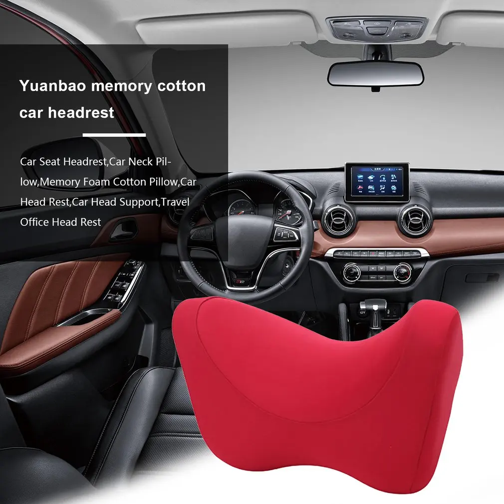 Подголовник для автомобильного сиденья Подушка сна подушка из пены с памятью