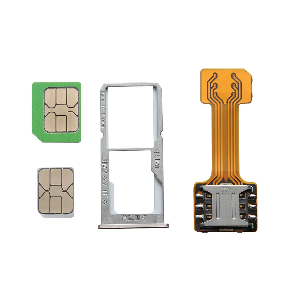 Цена! Универсальный практичный TF Гибридный Sim слот двойной SIM удлинитель карта адаптер Micro SD удлинитель Nano Cato Android телефон