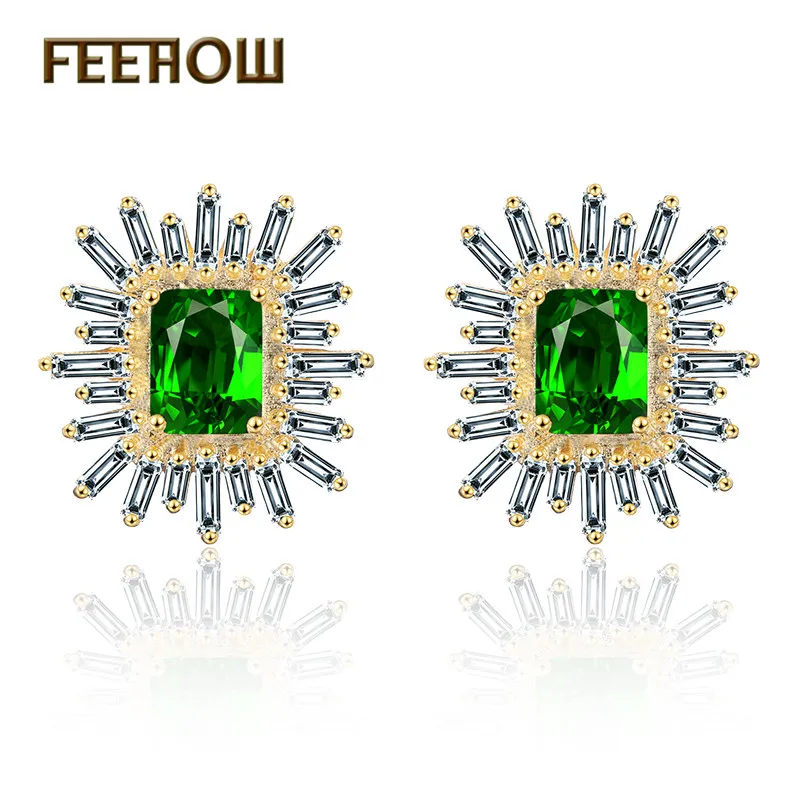 FEEHOW панк рок стиль женщина молодой подарок форма крыльев полностью украшенное