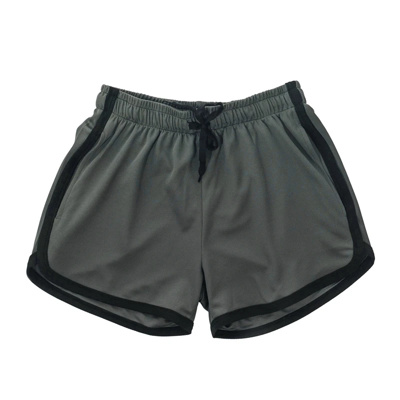 

2020 M-XXL Summer Mens Sport Shorts Fashion Solid Color Slimd Fit Elastic Waist Short Pants Workout Gym Runing Quick Dry Shorts