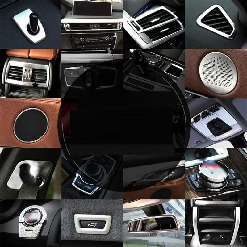 Выпускной кондиционер Автомобильный декоративный хром автомобильный Стайлинг