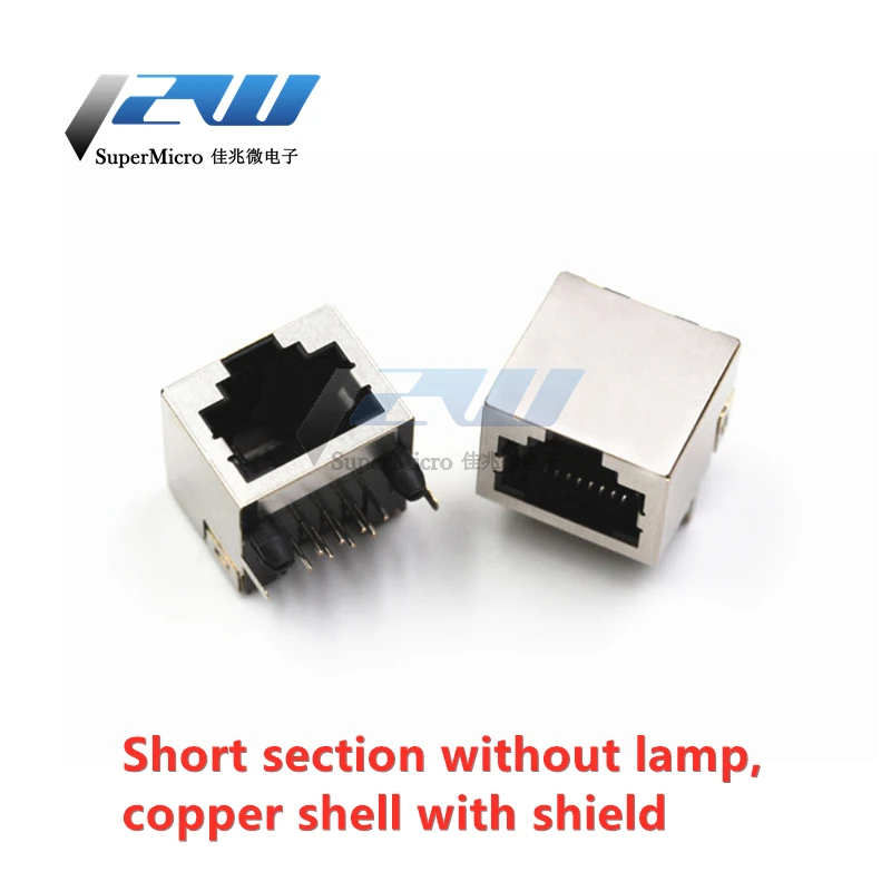 5 шт./лот Сетевая розетка RJ45 сетевой кабель порт интерфейса Кристальное основание