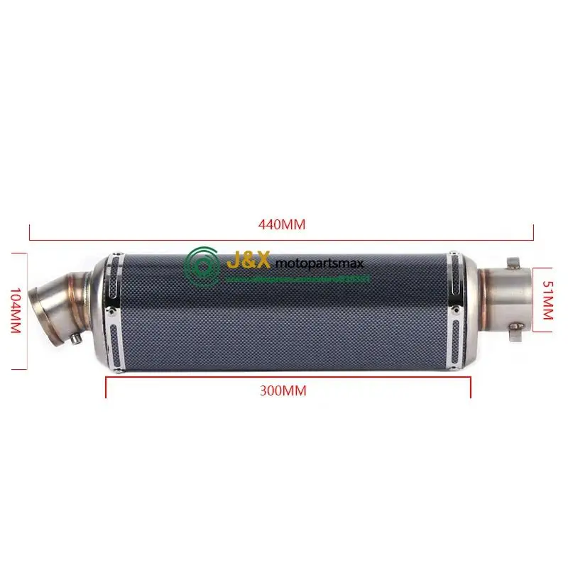 

ninja250 nanja300 nanjia250r motorcycle exhaust muffler contact middle pipe for Kawasaki Ninja 250R 250 300 2014-2015 slip-on
