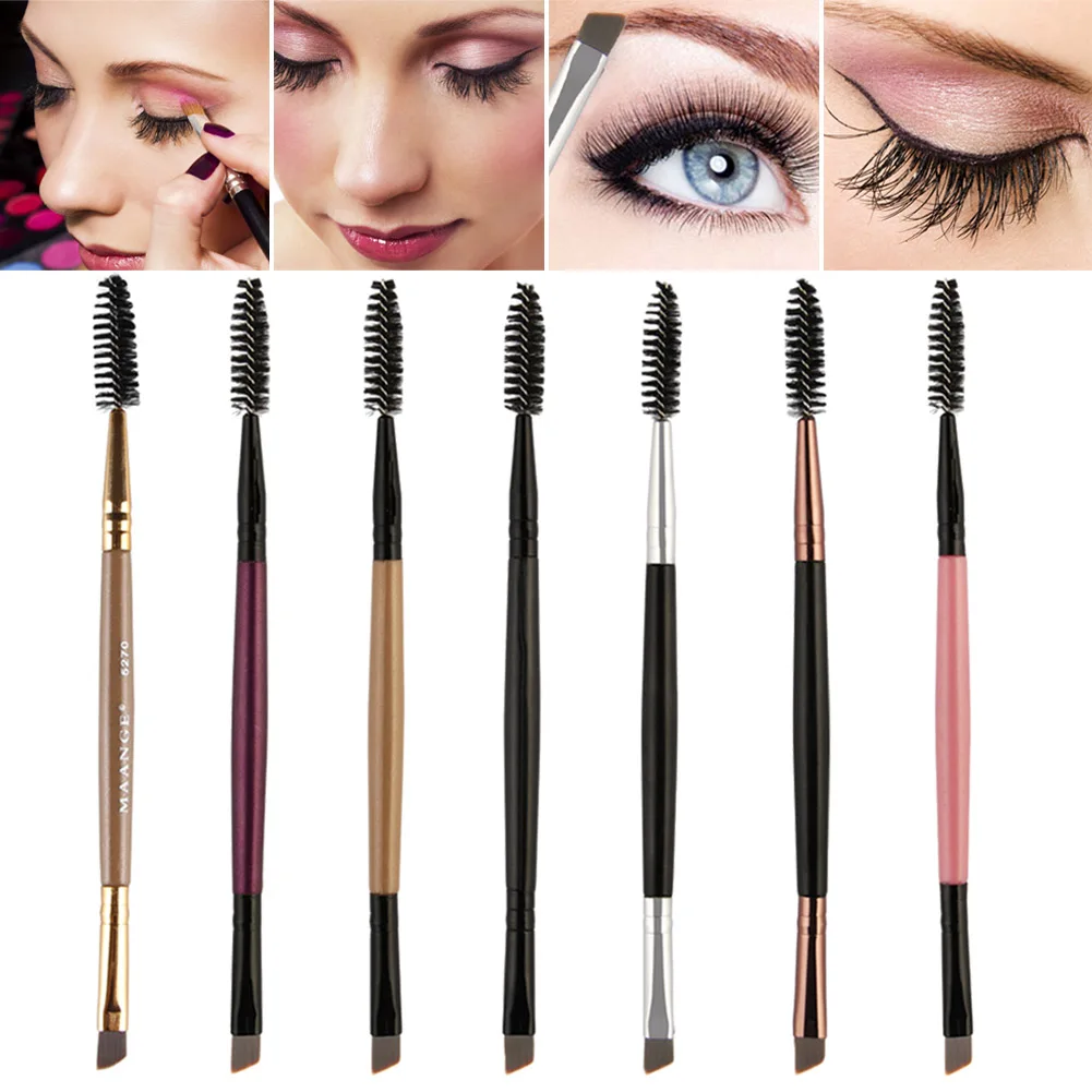 

1 Pcs Eyelash Eyebrow Brush Double Head Brush Eyelash Eyebrow Cosmetics Beauty Tools RP