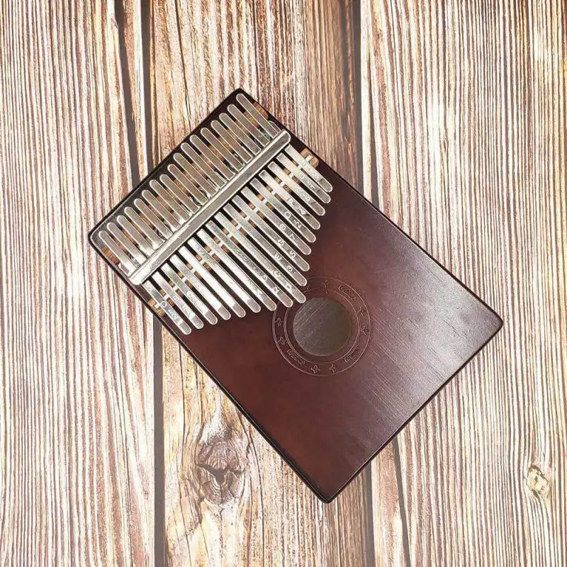 Beginner Getting Started 17 Keys Kalimba Thumb Piano Portable Guitar Easy To Learn Wooden Musical Instruments new | Спорт и