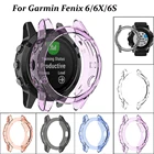 Для Garmin Fenix 6 6s 6x Pro ТПУ чехол для часов умный Браслет защитная рамка чехол Замена ударопрочный Прозрачный чехол для часов s