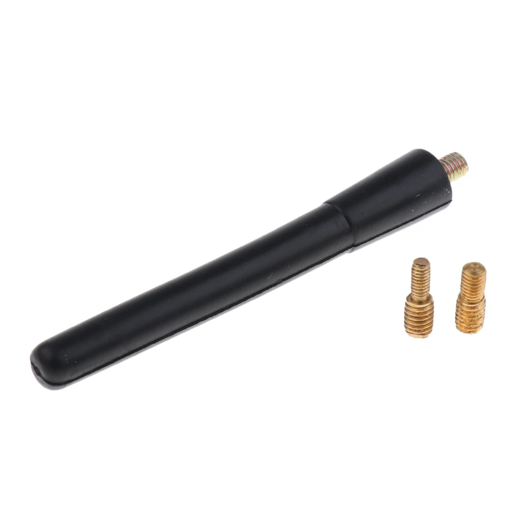 

Car SUV Roof Mount Antenna AM/FM Radio Aerial Mast Screw-On Type 4''