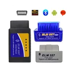 Новейший мини Elm327 Bluetooth OBD2 V2.1 ELM 327 V 2,1 OBDII адаптер автомобильный диагностический сканер Elm-327 OBD 2 Автомобильные диагностические инструменты