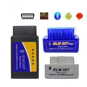 Новейший мини Elm327 Bluetooth OBD2 V2.1 ELM 327 V 2,1 OBDII адаптер автомобильный диагностический сканер Elm-327 OBD 2 Автомобильные диагностические инструменты