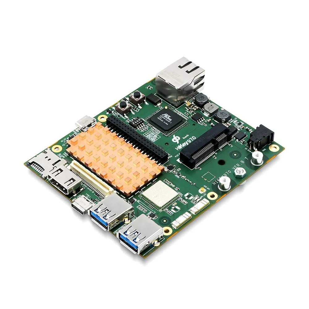 Verkaufen HiKey-970 Single Board Computer - 96Boards Super Rand AI Computing Plattform (6GB LPDDR4 & 64GB EMMC ) Hikey Mit AOSP & Linux