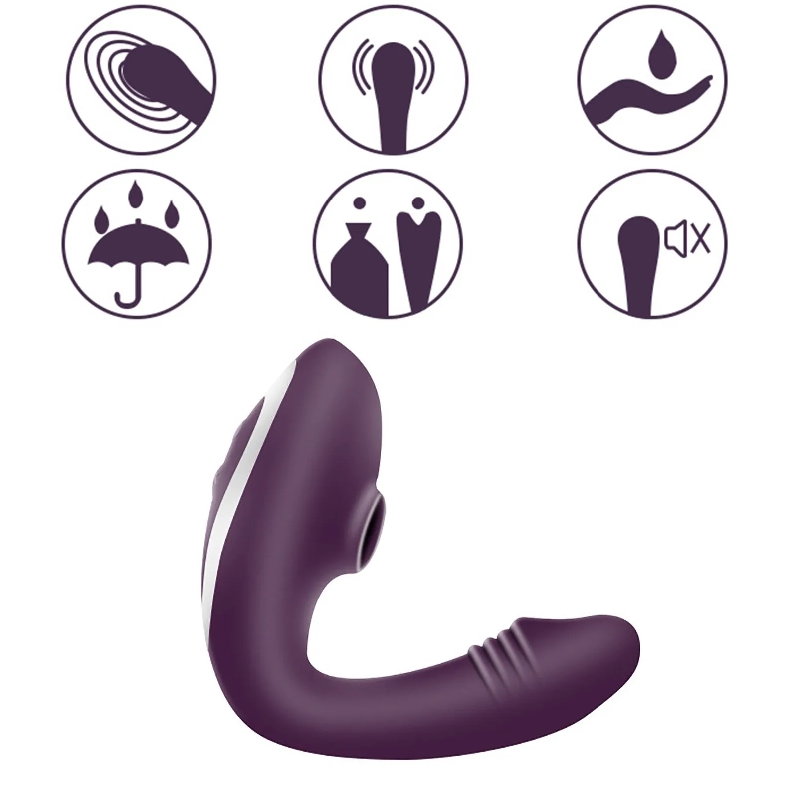 Высокочастотный вибратор для клитора с точки G Spot Стимулятор языка клитором