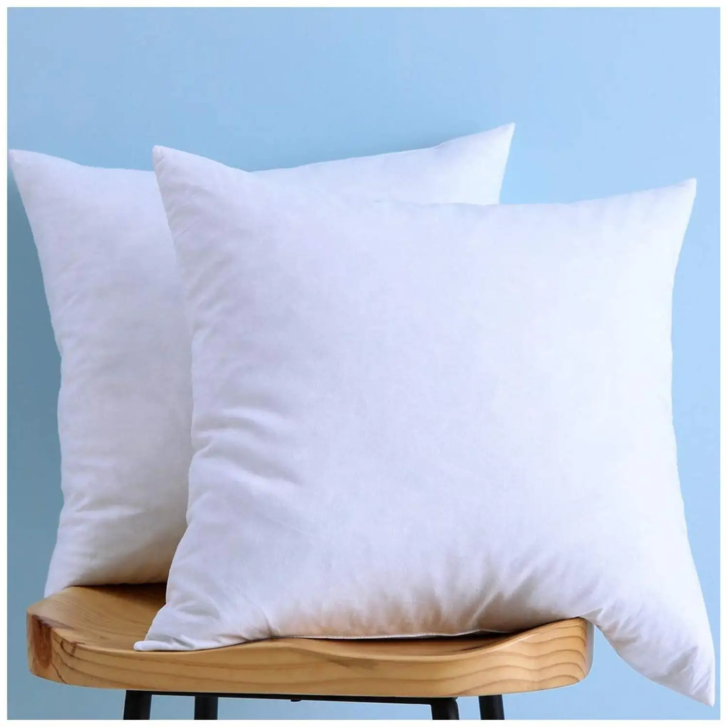 Peter Khanun Goose Down Feather Throw Pillow Inserts Square Decorative Pillows Chair Cushion for Bed Sofa Couch Car 038 | Дом и сад