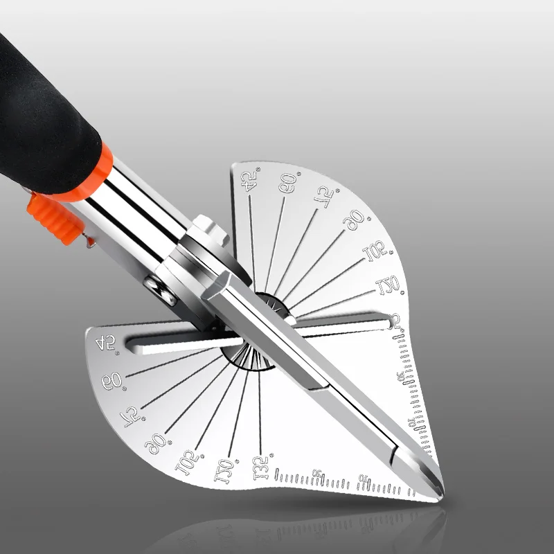 

Multifunction Angle Mitre Trunking Scissors PVC PE Plastic Pipe Cutter Angle Shears Automatic Wire Cutting Duct Mitre Trim