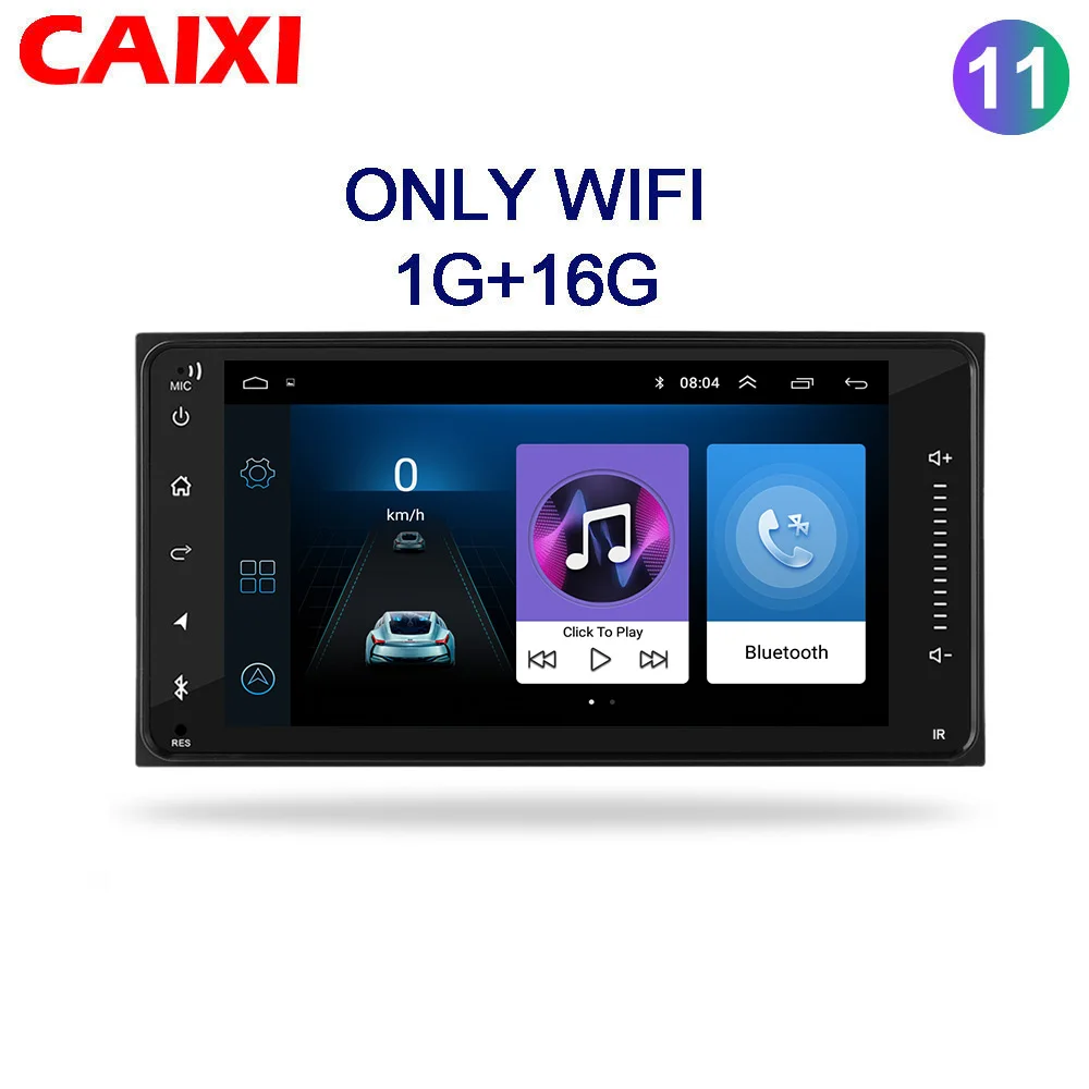 cx-old-UI1-1 2din универсальный android 8,1 автомобильный Радио плеер стерео автомобильный мультимедийный плеер для toyata COROLLA VIOS CROWN CAMRY HIACE PREVIA RAV4 - Цвет: cx-old-UI1-1