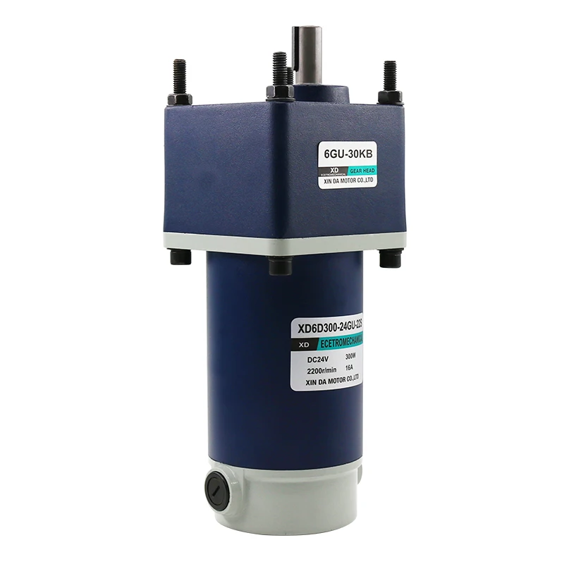 

12V24V DC motor micro gear motor 300W speed adjustable high power low speed gear variable speed motor