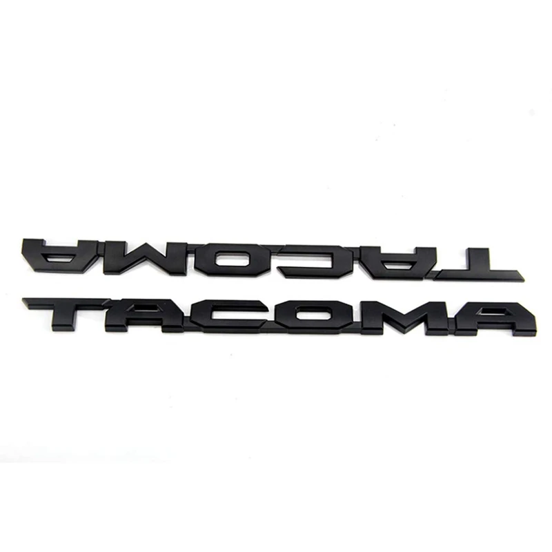

3PCS Door Letter Inserts Fender Emblem Decal Badge Nameplate for Toyota TACOMA 2016-2019