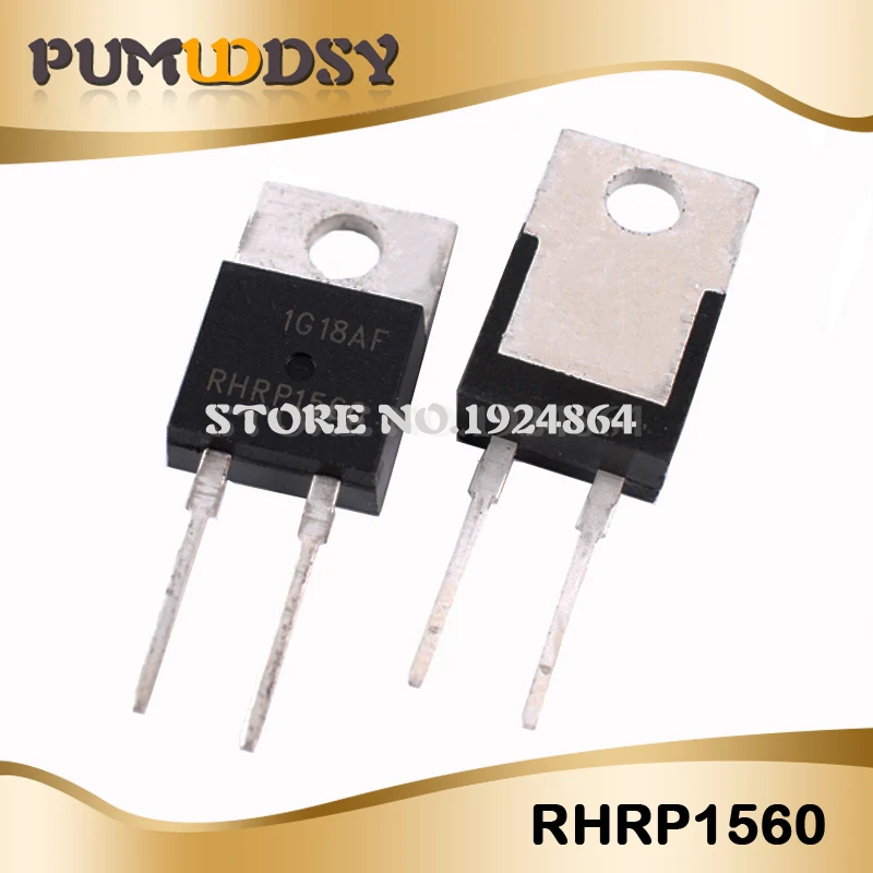 50PCS MUR860 MUR1560G RHRP1560 RHRP8120 hjxrhgal Transistor |