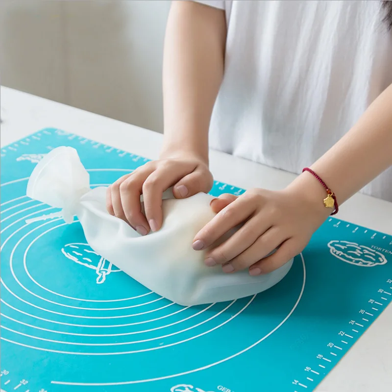 Силиконовый Пакет для замешивания Многофункциональный приготовления печенья