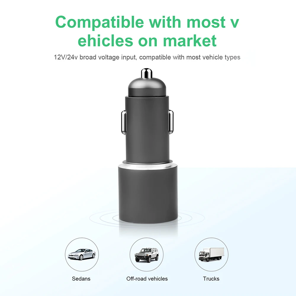 Автомобильное зарядное устройство FM Транс Ми тер Быстрая зарядка 3 0 usb type C для Xiaomi