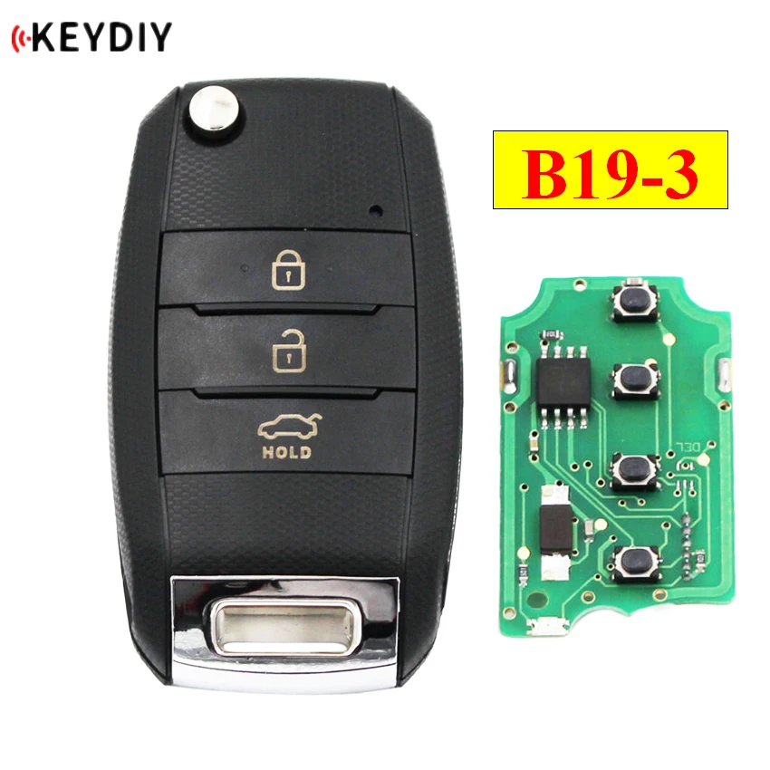 KEYDIY серии B B19 3 кнопки Универсальный KD пульт дистанционного управления для KD200 KD900