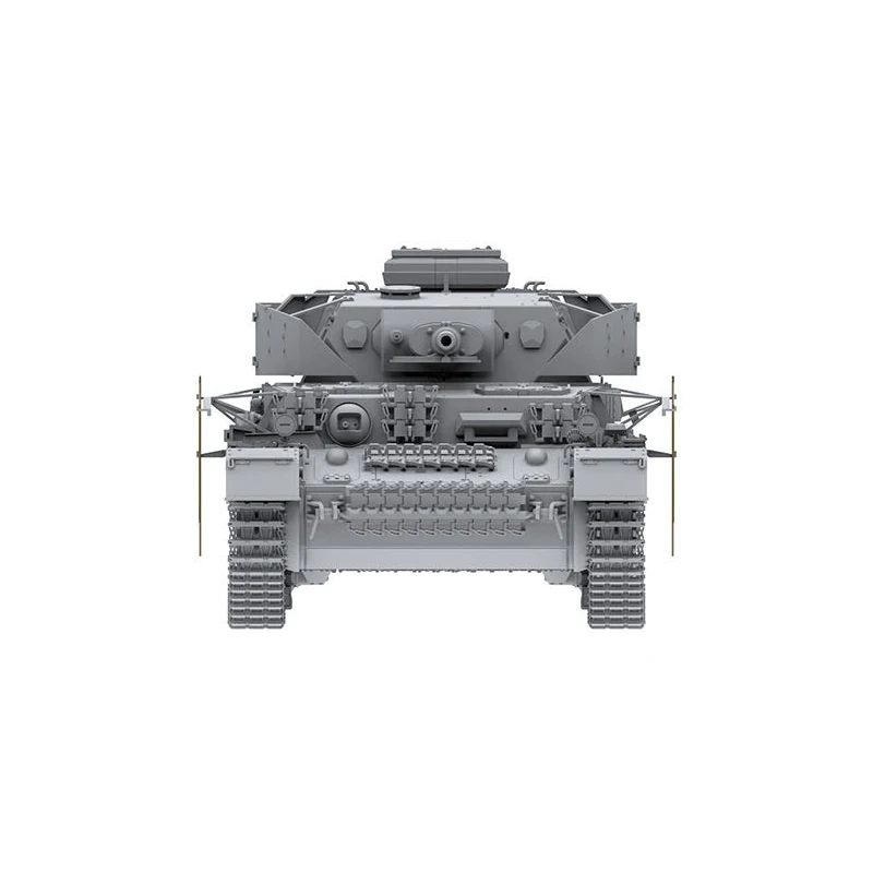 Бордюрная модель немецкого танка BT003 1/35 PANZER IV F1 BT-003 3 в 1