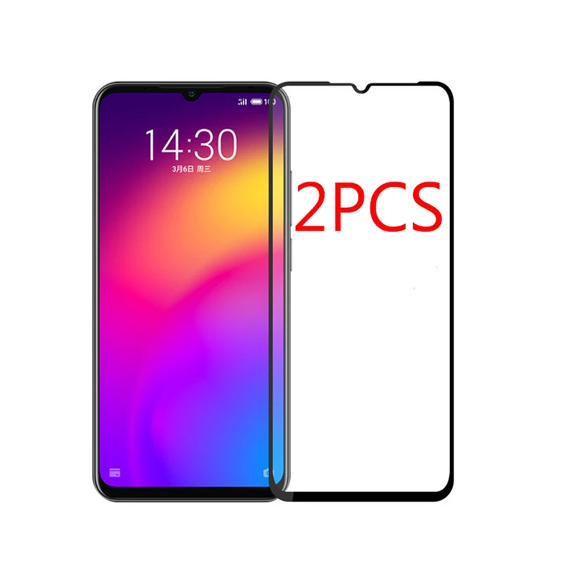

2 шт. для Meizu Note9 стекло закаленное стекло для Meizu Note 9 защитная пленка 9H полная проклейка защита экрана