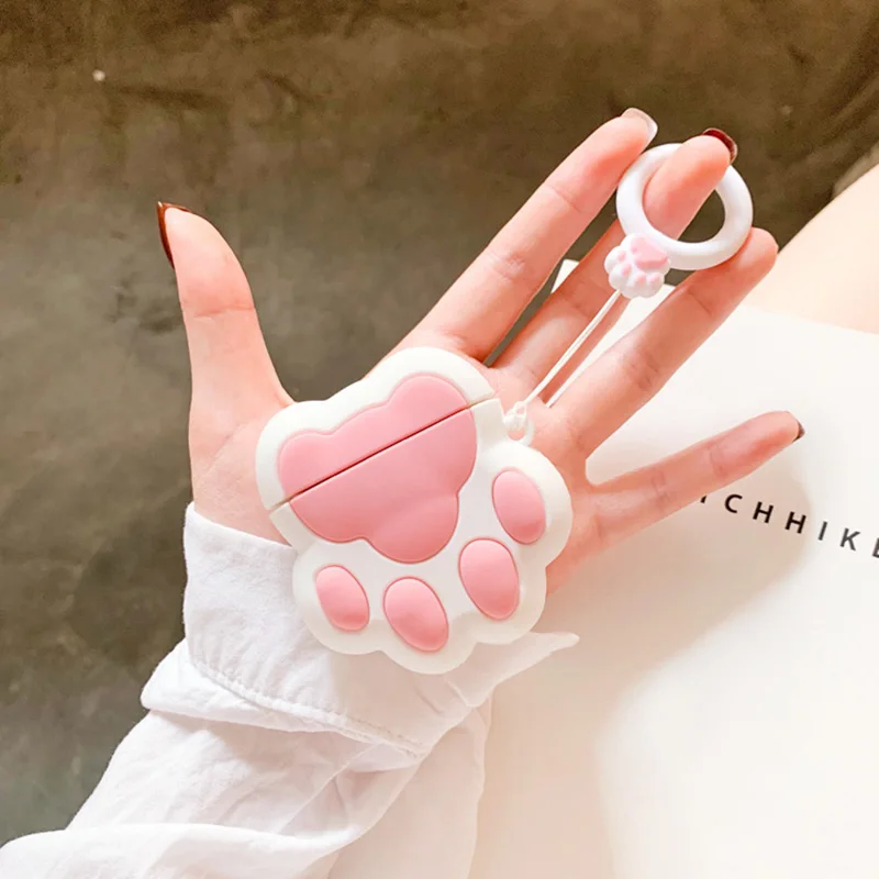 Мультяшные фрукты чехол для беспроводных наушников Apple AirPods Симпатичные