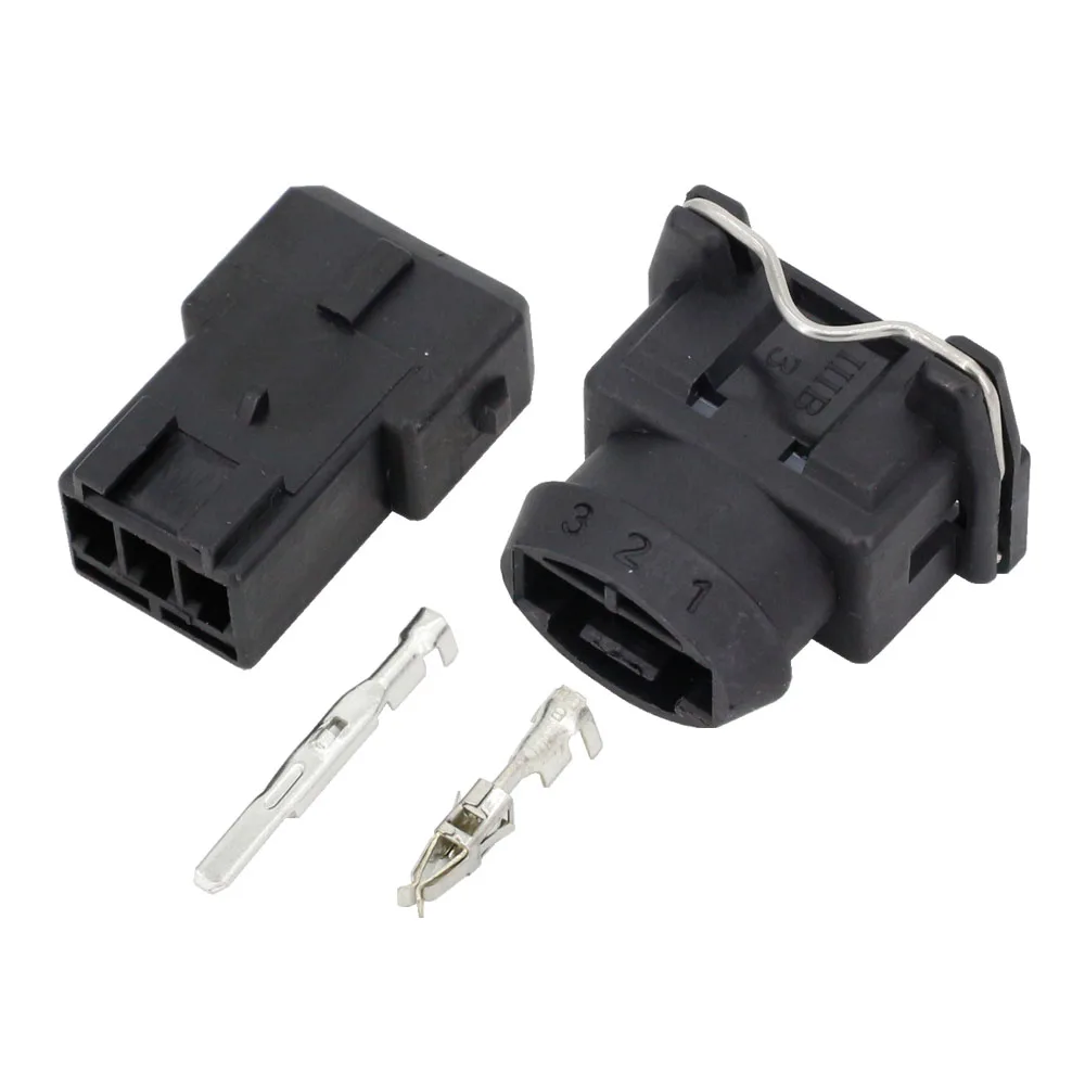 3 штифта женский и мужской разъем Электрический провод не обладает