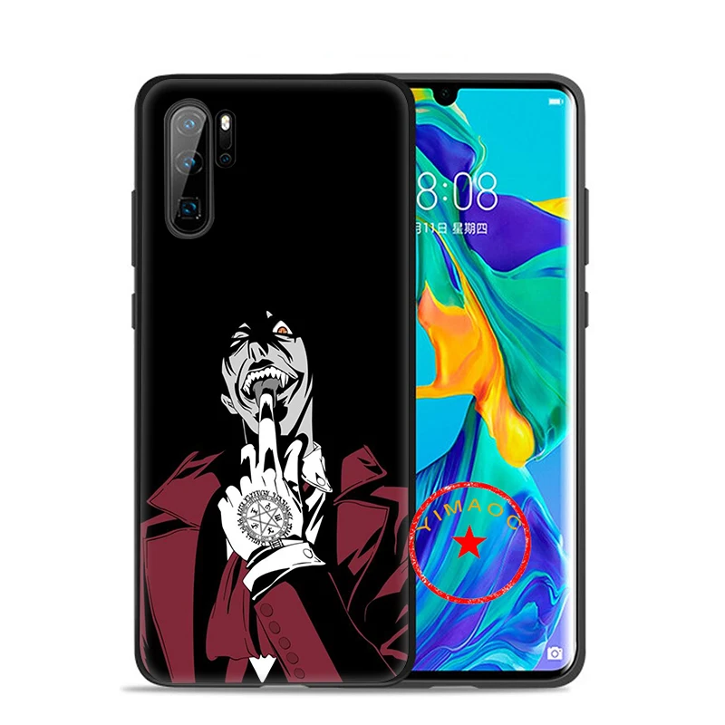 Alucard helling Ulti mate аниме Мягкий силиконовый чехол для huawei 30 20 10 Lite Pro Honor Nova 3 3i 4 5i |