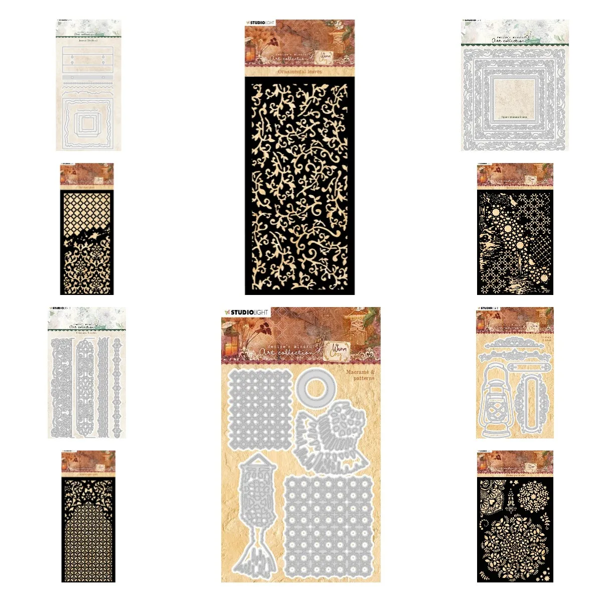 

New Lantern Label Macrame Patterns Borders Frames Arabesque Metal Cutting Dies Diy Gift Album Make Paper Card Embossing Stencils