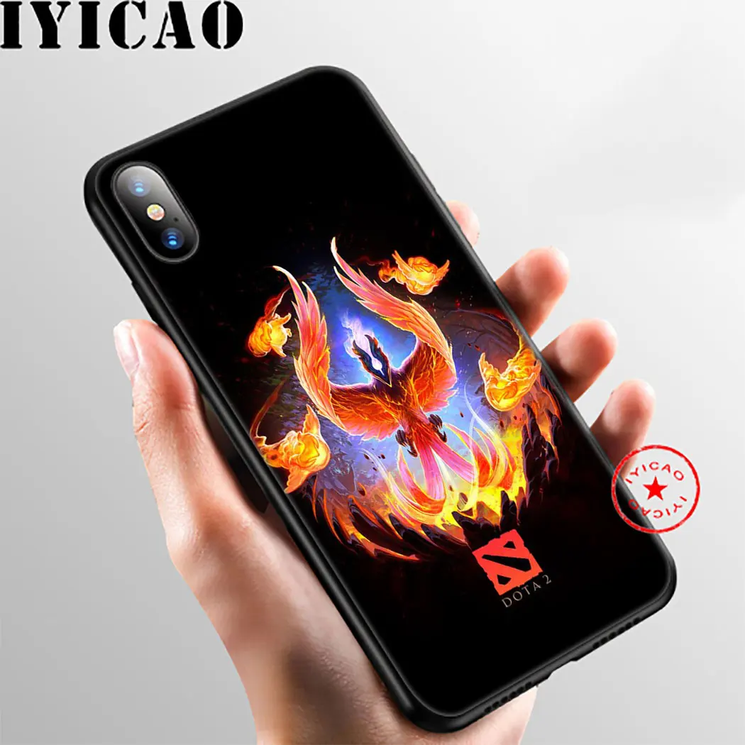 Dota 2 Silicone Soft Case for iPhone 11 Pro Max XR X XS 8 7 6 6S Plus 5 5S SE Cover |