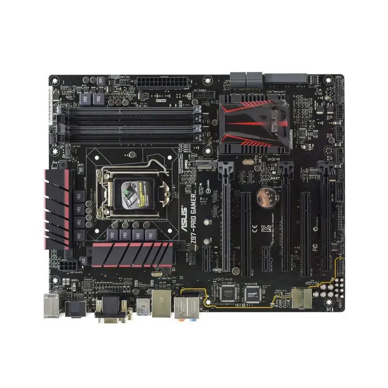 Online Original Motherboard Für Z97-PRO GAMER DDR3 LGA 1150 Desktop Intel Z97 Core I7 I5 I3 CPU USB 3,0 32GB Verwendet Gaming PC Motherboard