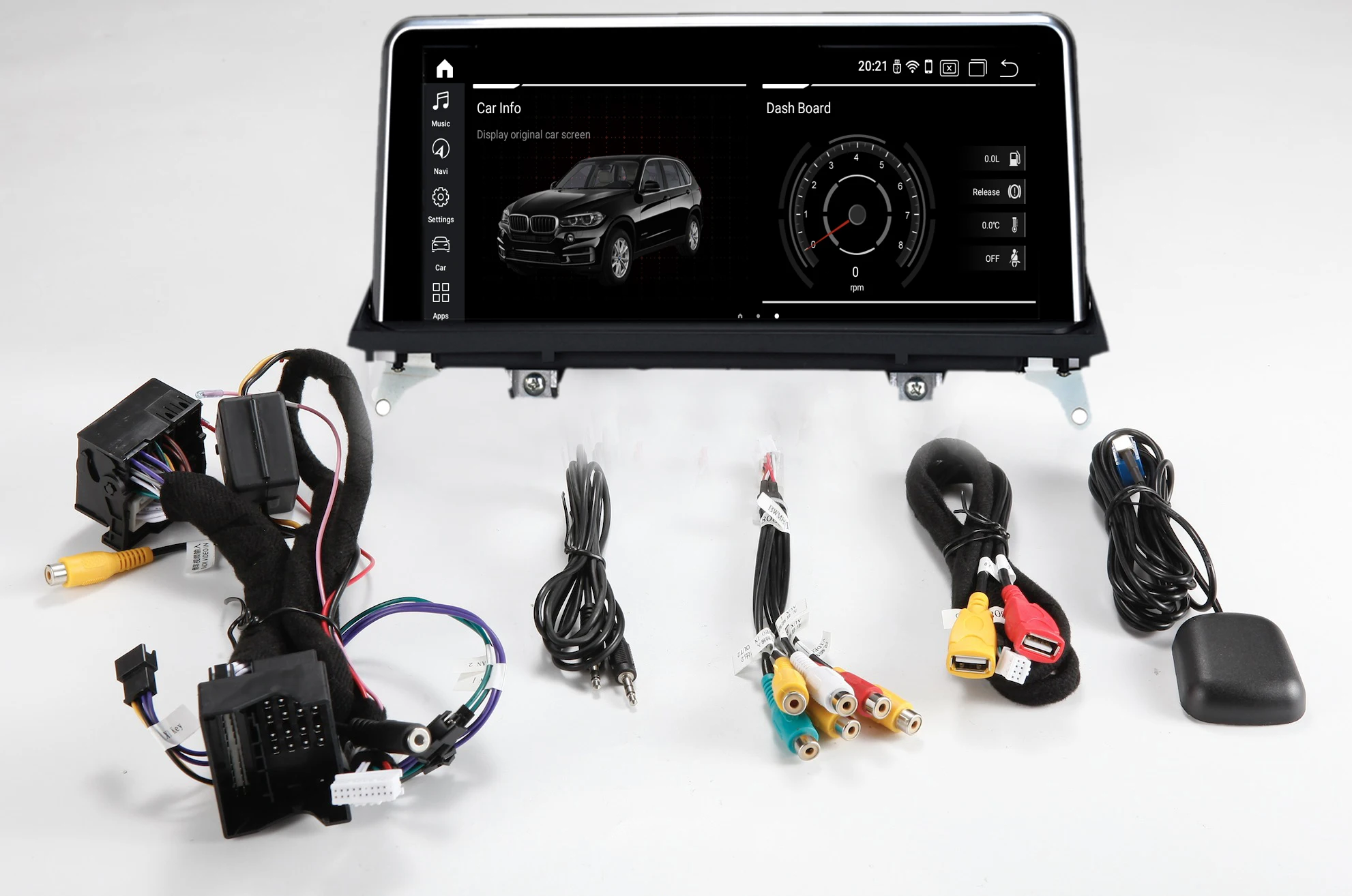 Автомобильный экран COIKA 8 ядер Android 10 0 с 4 + 64 Гб RAM GPS Navi Wi Fi Google|Автомагнитолы| |