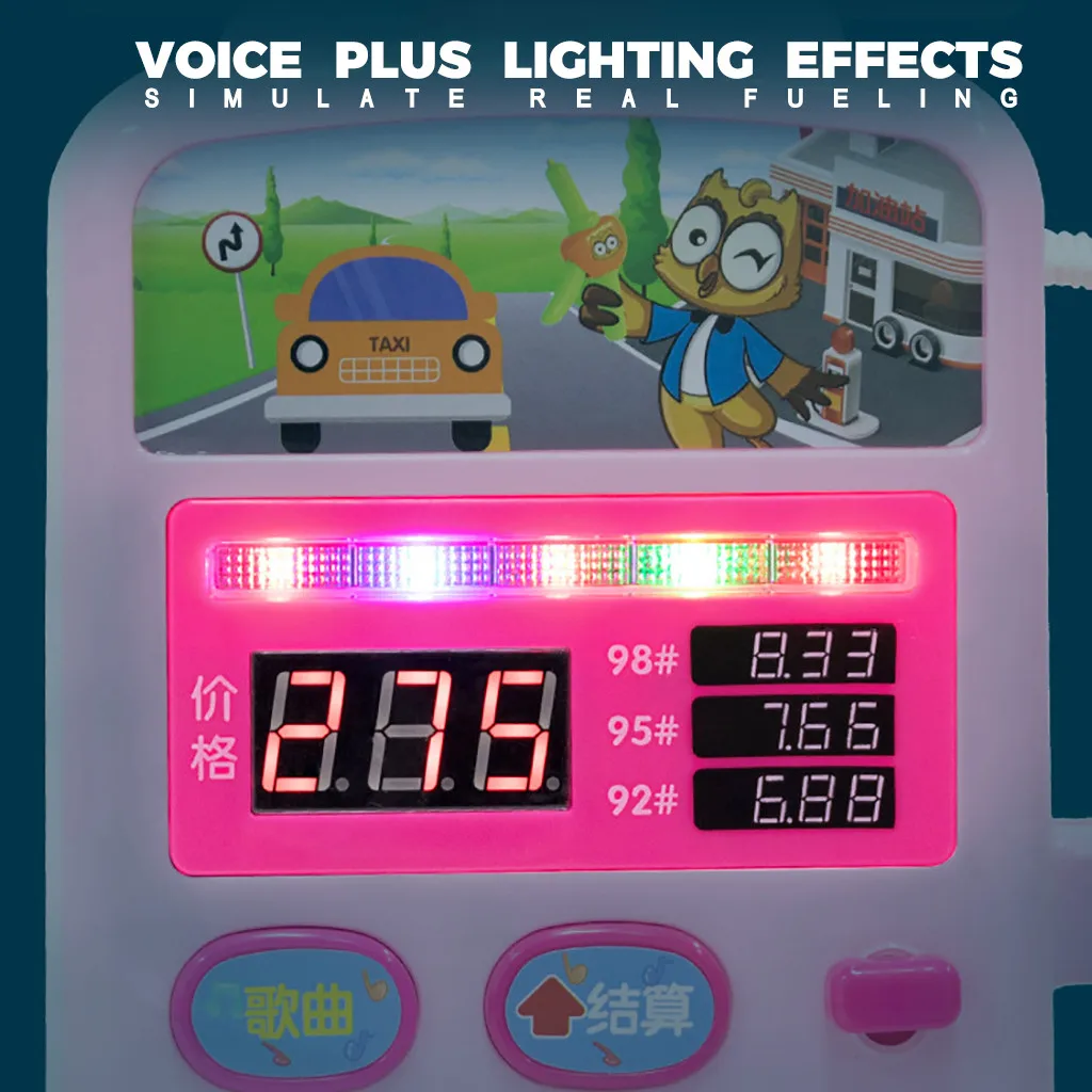 Образование для детей Веселые Обучающие игрушки ролевые игры АЗС игра игрушка