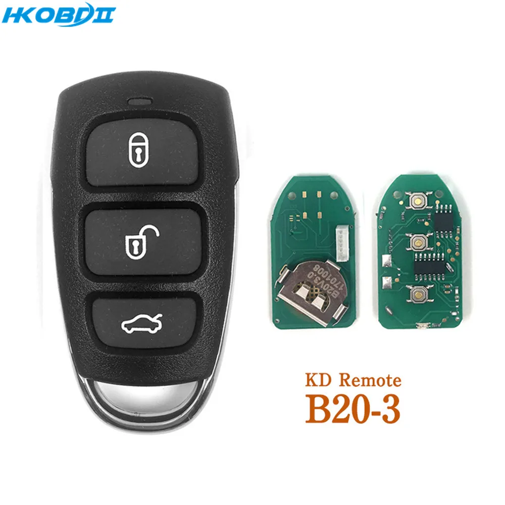 HKOBDII KEYDIY оригинальные пульты дистанционного управления KD B20 3 B series для пультов