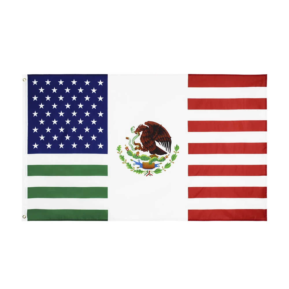

FLAGLAND 90x150cm US MX USA Mexico FRIENDSHIP flag
